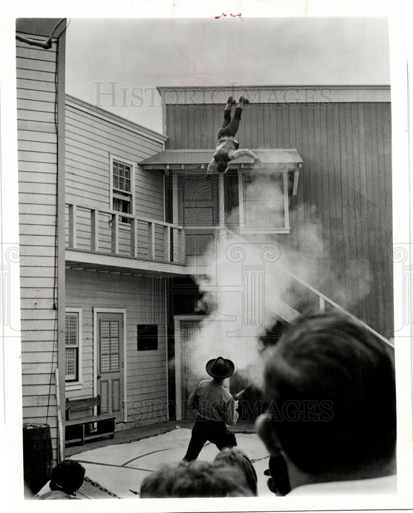 1966 stuntman Jim Banner Universal City - Historic Images