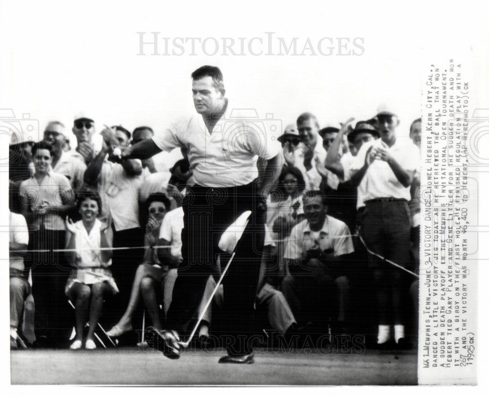 Press Photo Hebert Golf Tournament Memphis - Historic Images