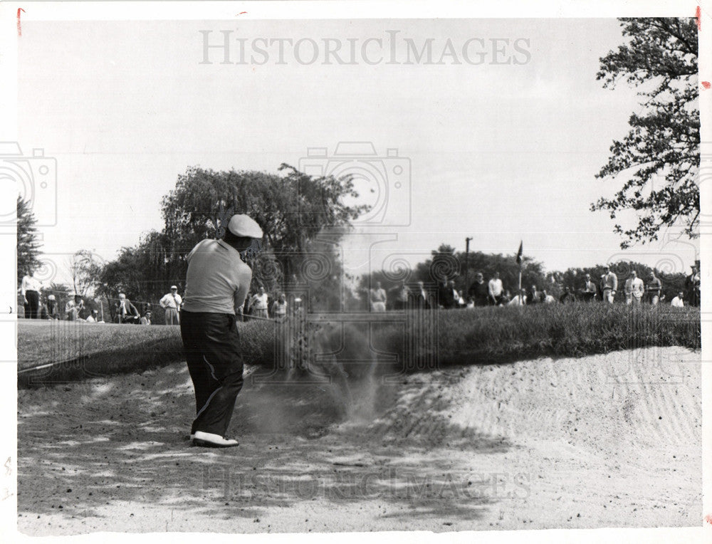 1958 Press Photo Lionel Hebert American Golfer PGA Tour - Historic Images