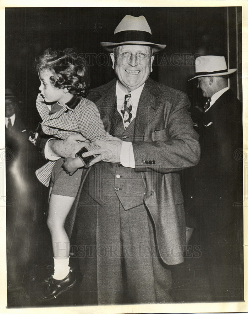 1937 Press Photo William Randolph Hearst California - Historic Images