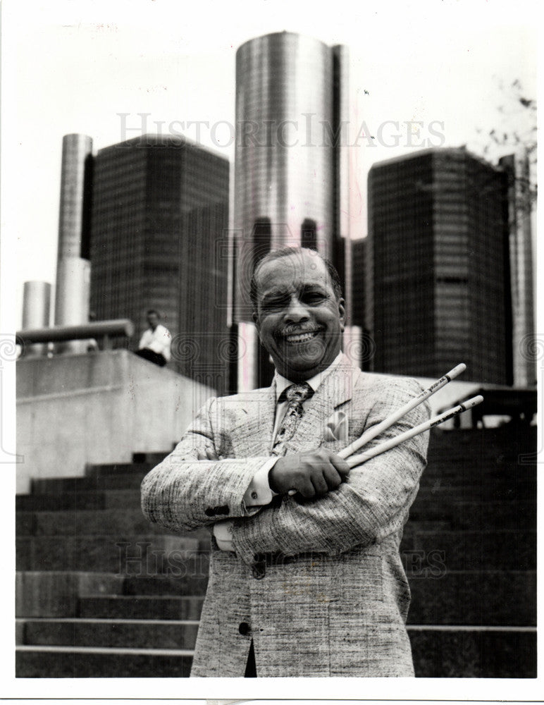 1988 Press Photo  J.C. Heard Jazz Band - Historic Images