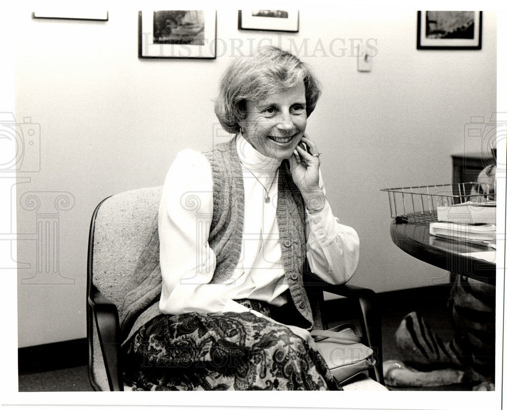 1987 Press Photo Jane M Healy, PhD author learners - Historic Images