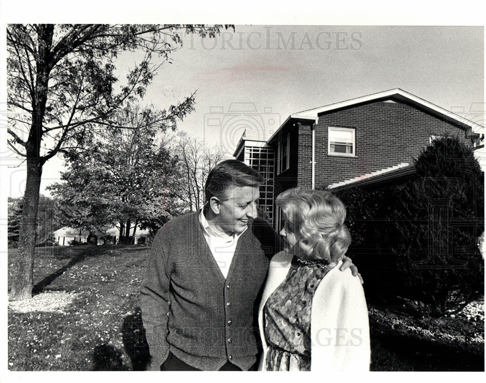 1982 Press Photo Richard Headlee Author Michigan Jaycee - Historic Images