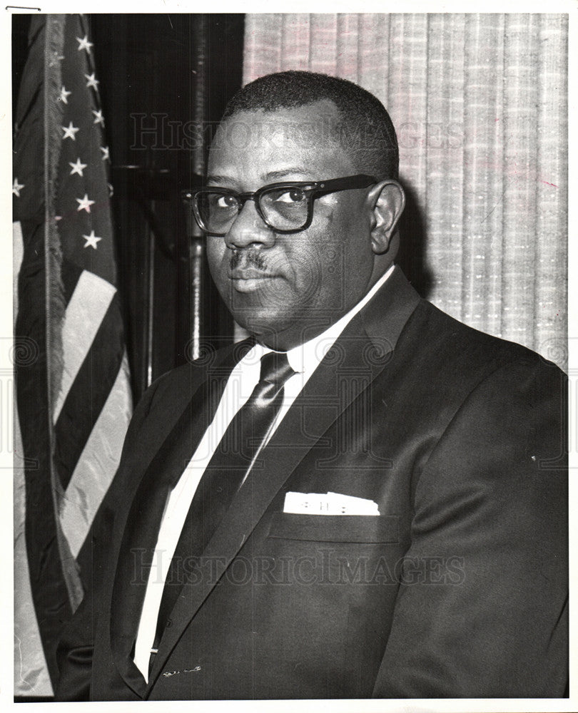 1967 Press Photo Henry Heading Criminal Prosecutor - Historic Images