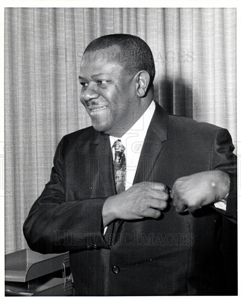 1969 Press Photo Judge Henry Heading - Historic Images