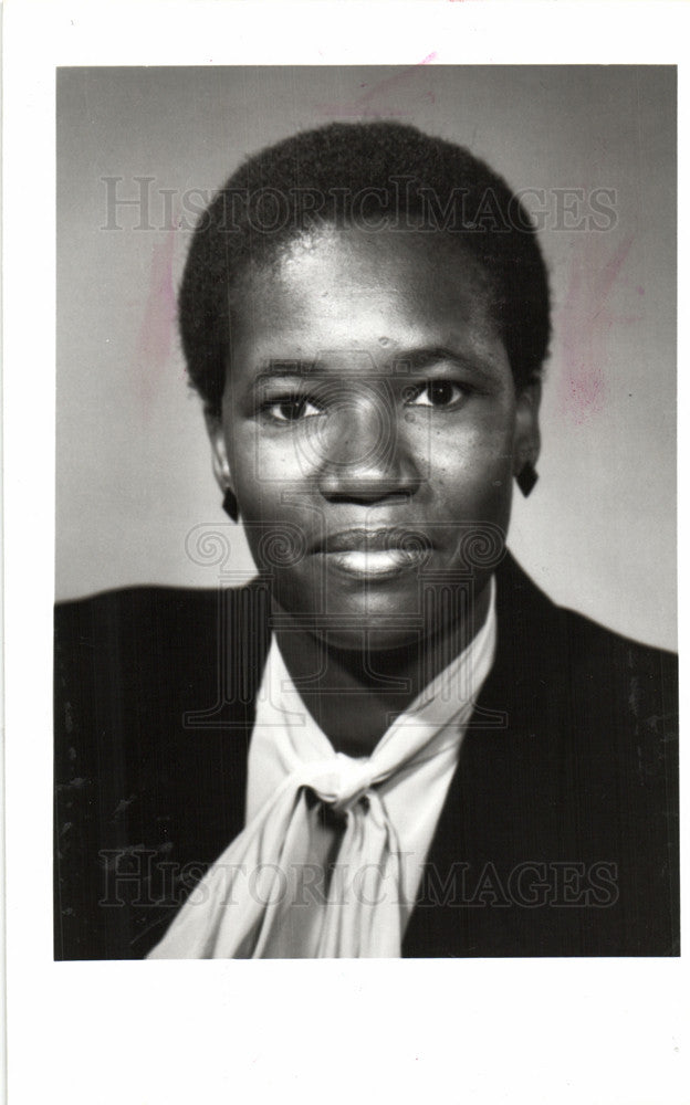 1987 Press Photo Cheryl Head director 56 Detroit - Historic Images