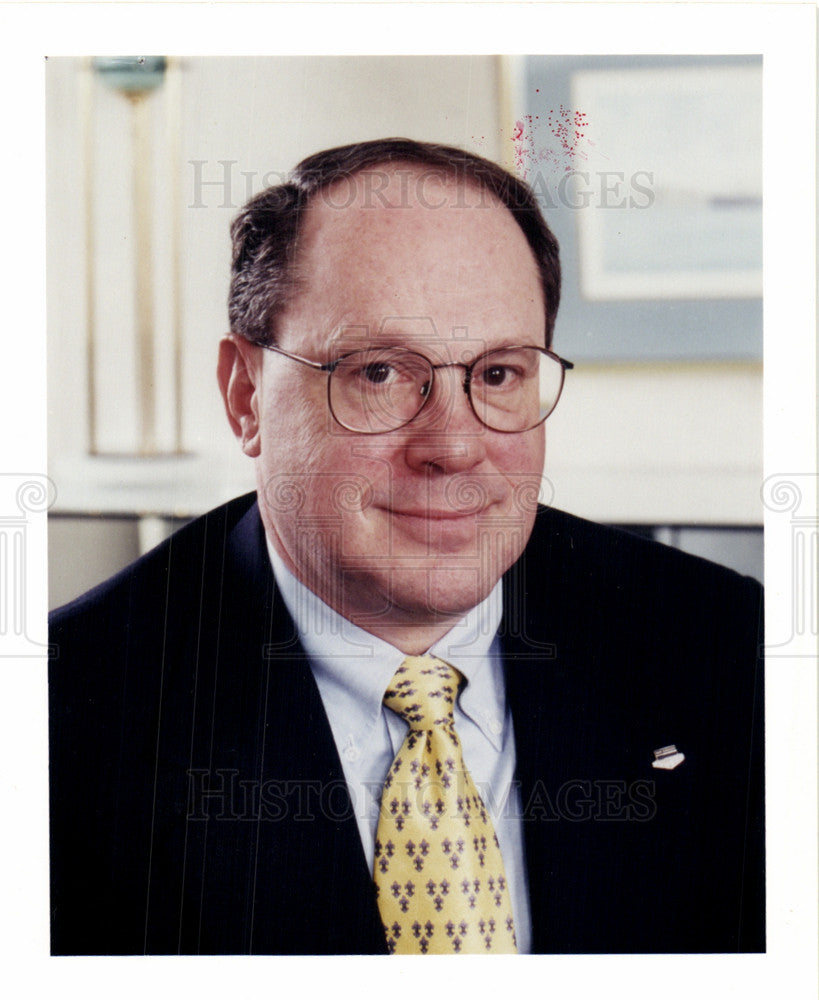 Press Photo Richard Hazleton chairman Dow Corning - Historic Images