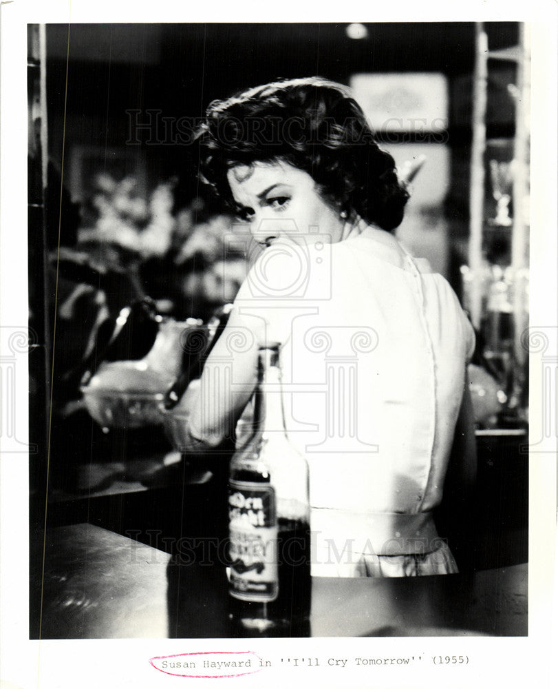 Press Photo Susan Hayward Ill Cry Tomorrow - Historic Images