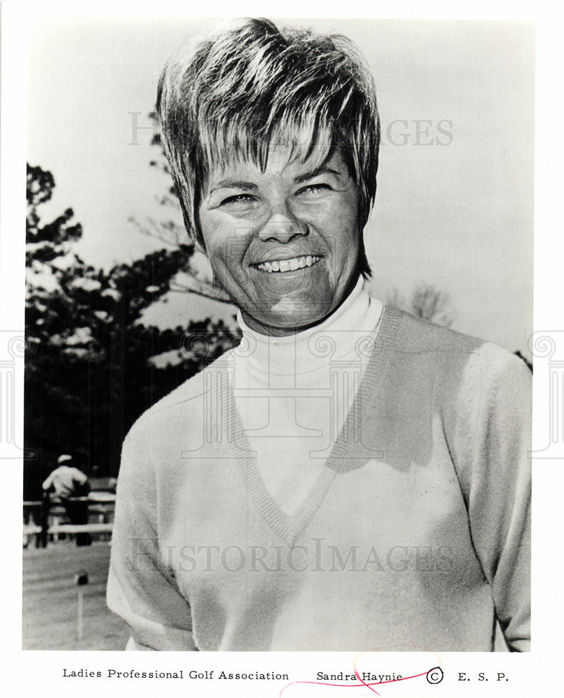 1971 Press Photo Sandra Haynie Professional Golfer USA - Historic Images