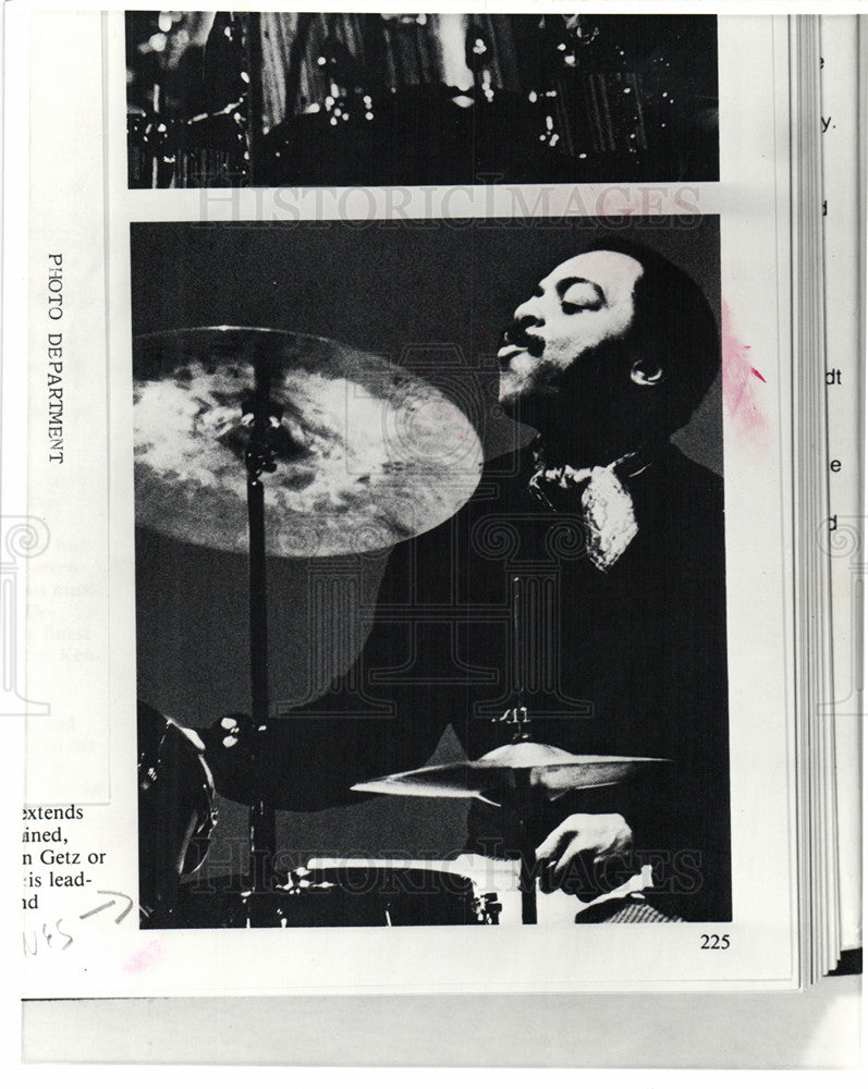 1983 Press Photo JAZZ DRUMMER - Historic Images