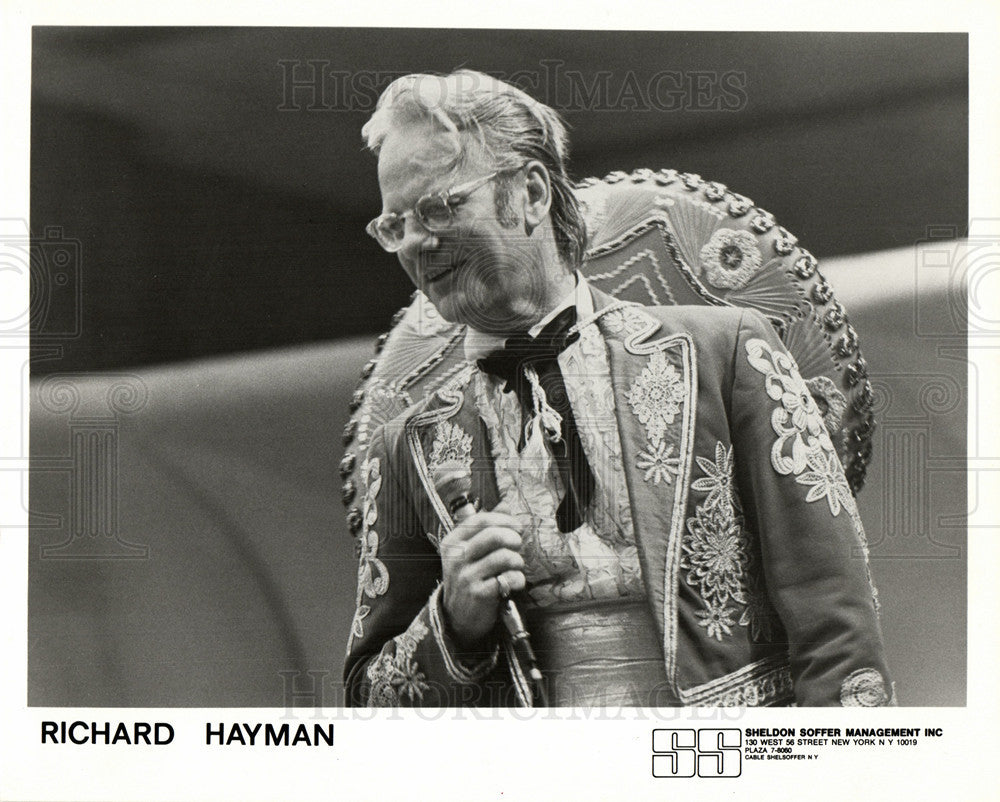 1980 Press Photo Richard Hayman American arranger - Historic Images