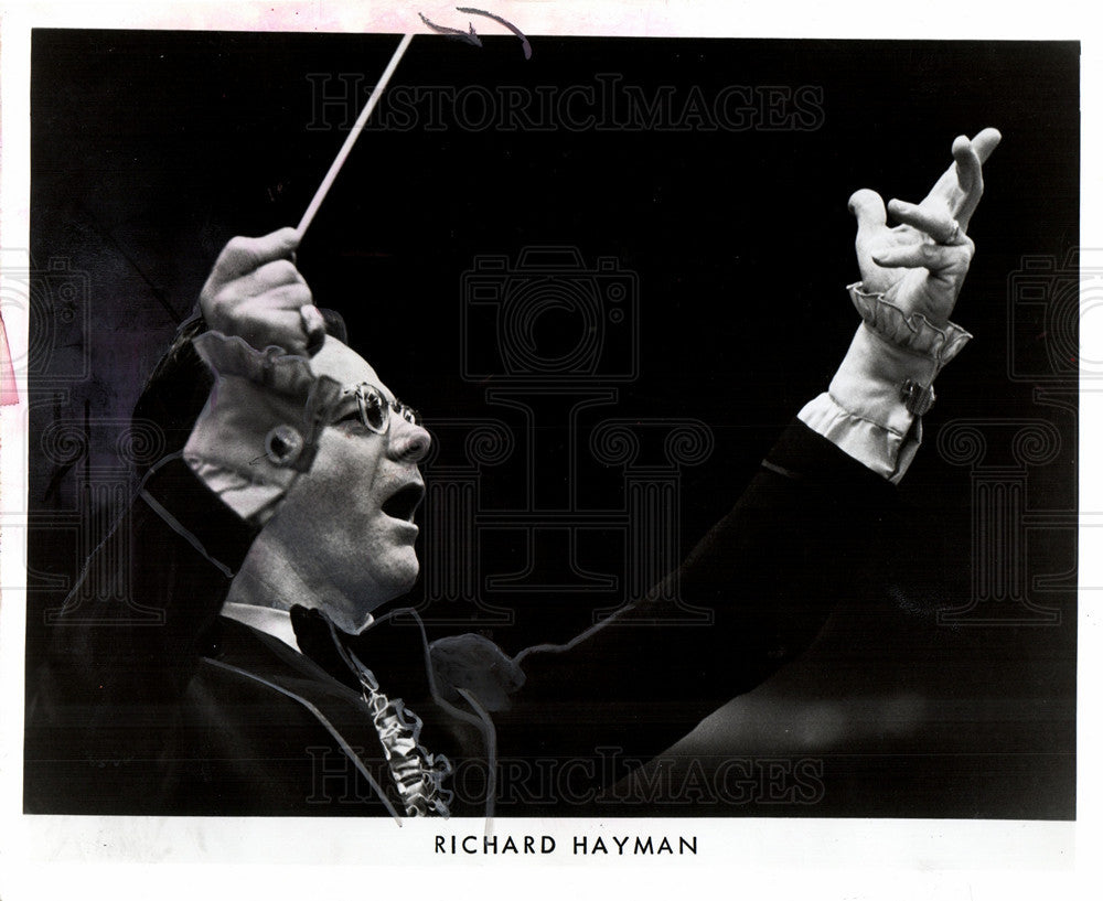 1977 Press Photo Richard Hayman  Arranger Conductor USA - Historic Images