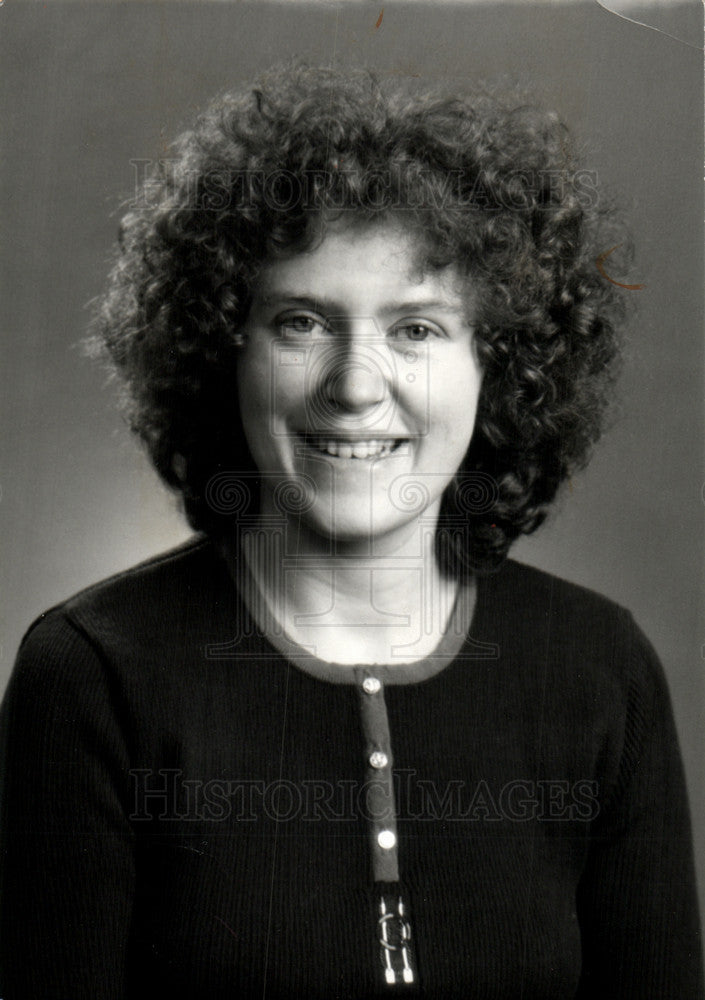 1980 Press Photo Nancy Henniger East Tawas native - Historic Images