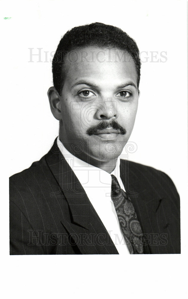 Press Photo Freman Hendrix wayne county director - Historic Images