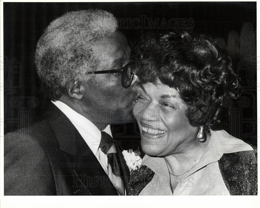 1980 Press Photo Myzell Sawell Erma Henderson Detroit - Historic Images