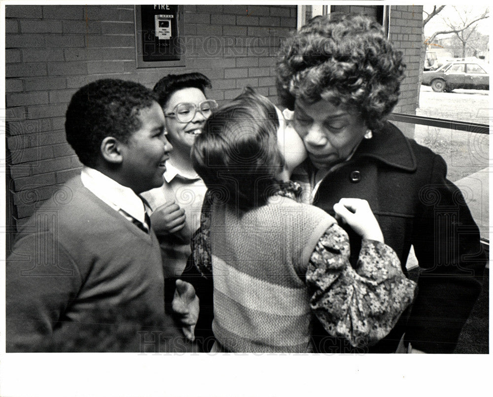 1984 Press Photo Erma Henderson DETROIT city council - Historic Images