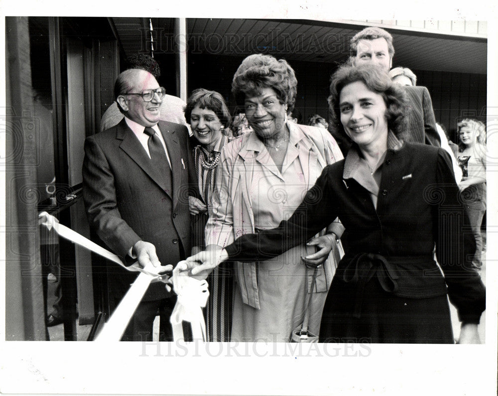 1986 Press Photo Erma Henderson DETROIT city council - Historic Images