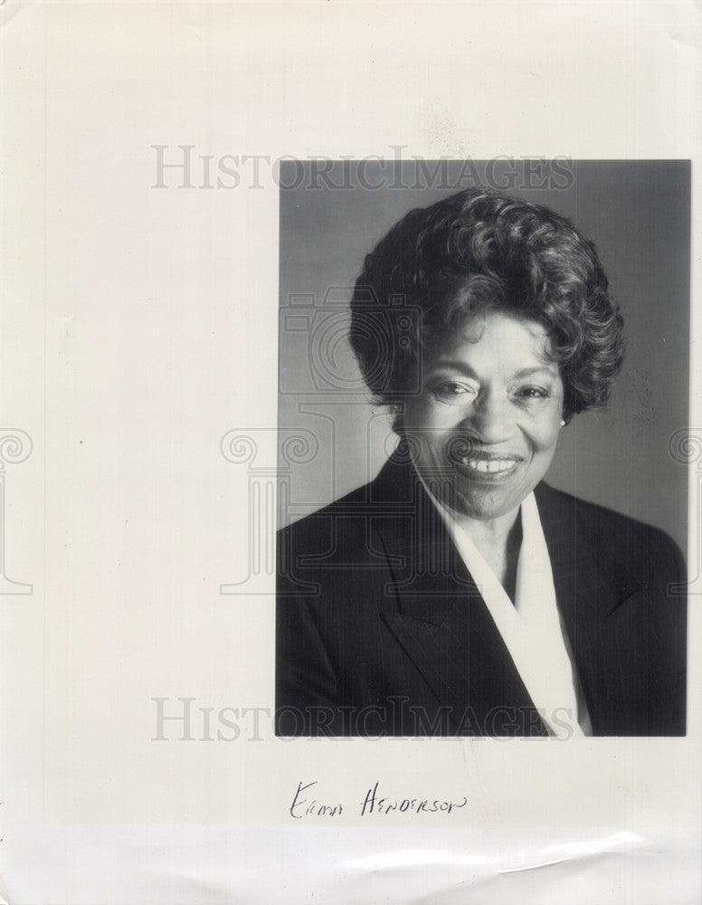 1992 Press Photo Erma Henderson City Council Member - Historic Images