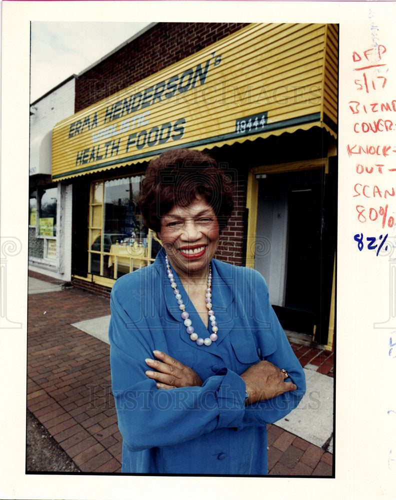 1993 Press Photo Erma Henderson entrepreneur 19444 - Historic Images