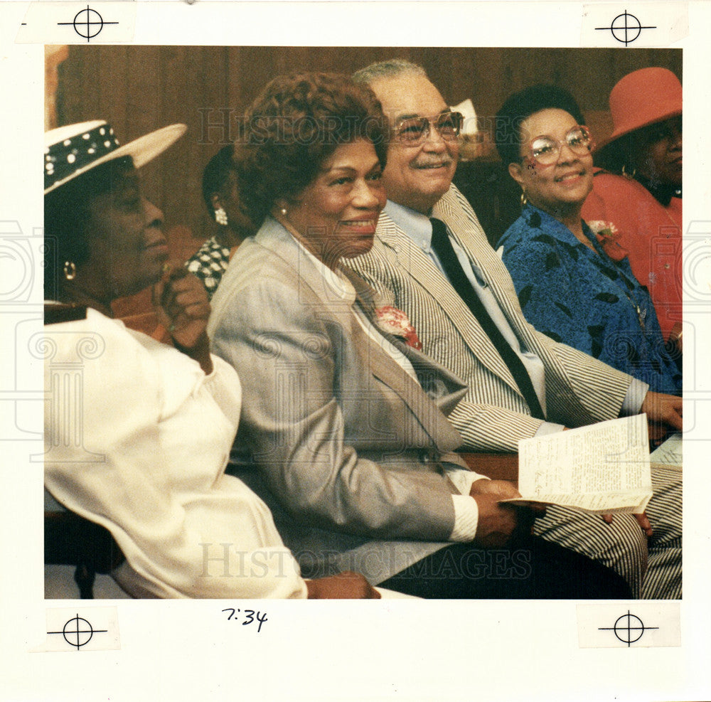 1989 Press Photo Erma Henderson Detroit Council Member - Historic Images
