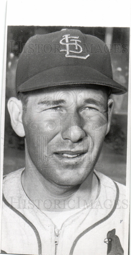 1952 Press Photo Solly Hemus St Louis Cardinals MLB - Historic Images