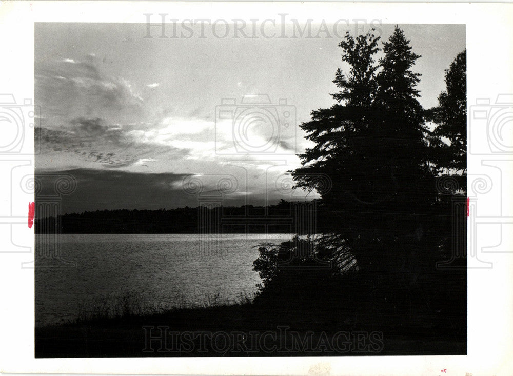 1972 Press Photo Hemingway Petoskey Walloon Lake - Historic Images