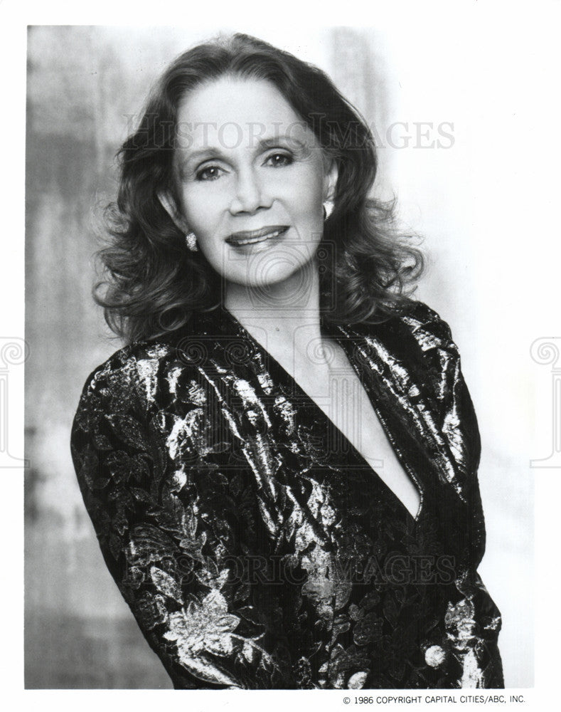 1987 Press Photo Katherine Helmond Film Theater Actress - Historic Images