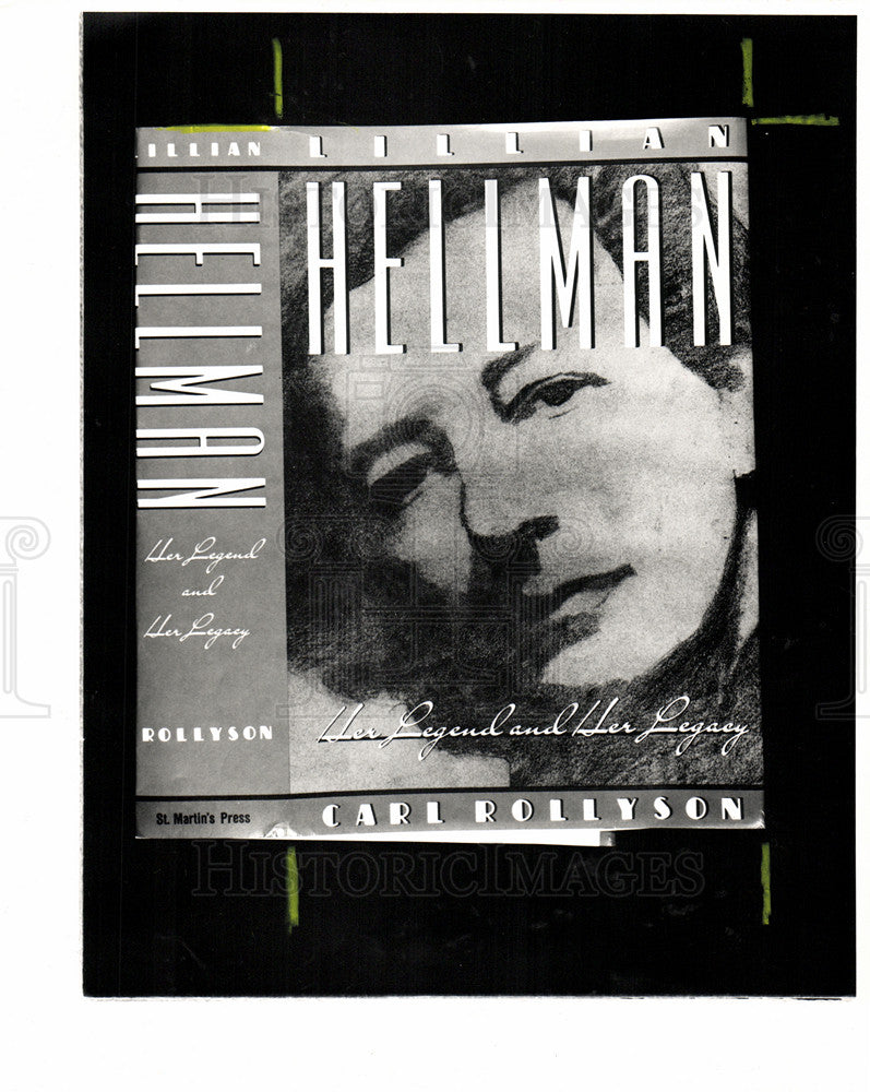 1988 Press Photo Lillian Hellman Her Legend Legacy - Historic Images