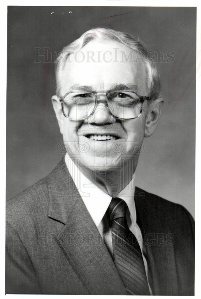 1983 Press Photo John P. Heil R.L. Polk &amp; Co VP &amp; GM - Historic Images