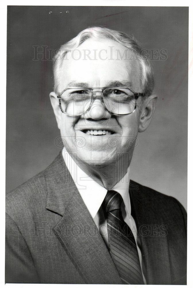 1983 Press Photo John P. Heil R.L. Polk & Co VP & GM - Historic Images