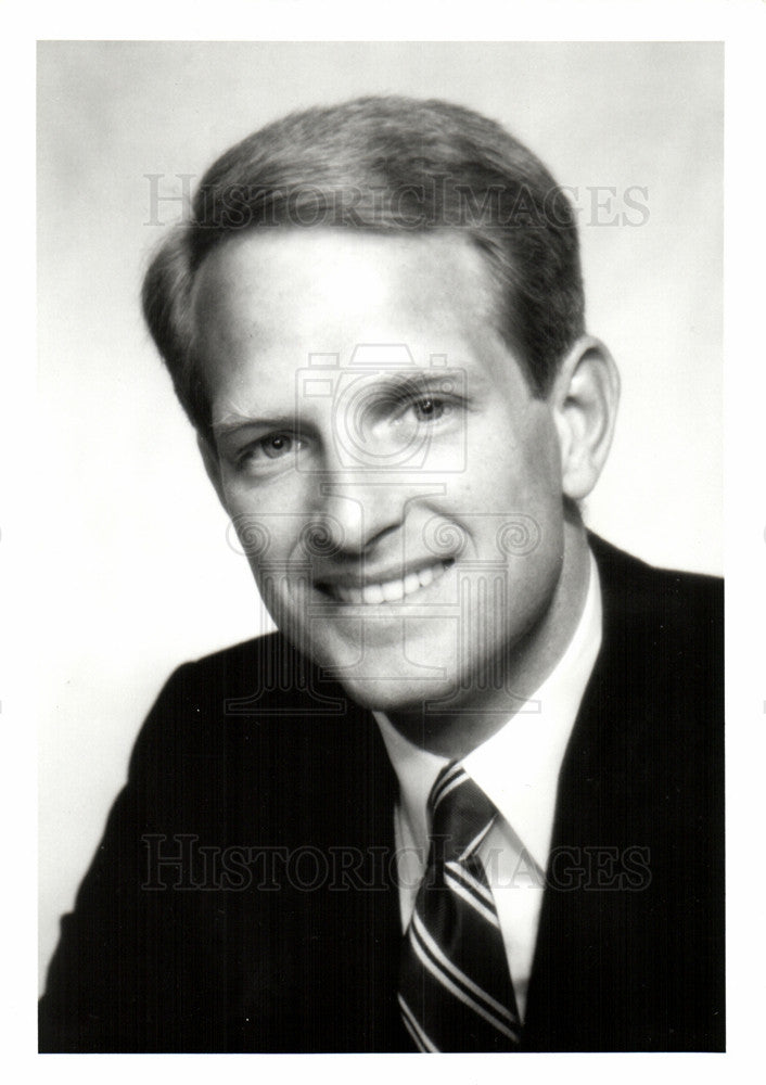 1997 Press Photo Scott Heitmann LaSalle Bank CEO - Historic Images