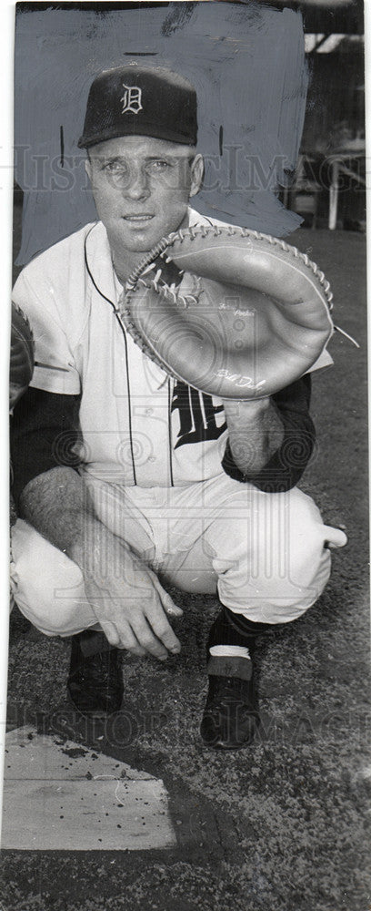 1958 Press Photo Jim Hegan catcher majors - Historic Images