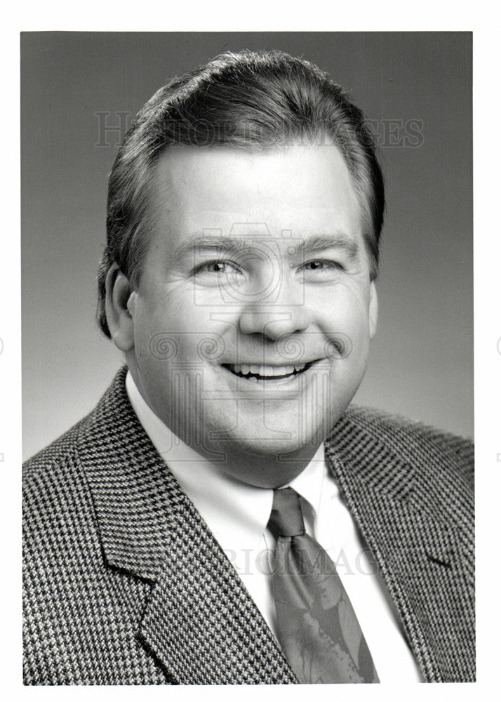 Press Photo FRED HEUMANN WDIV - Historic Images