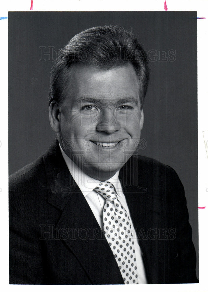 1994 Press Photo Fred Heumann Sports Reporter - Historic Images