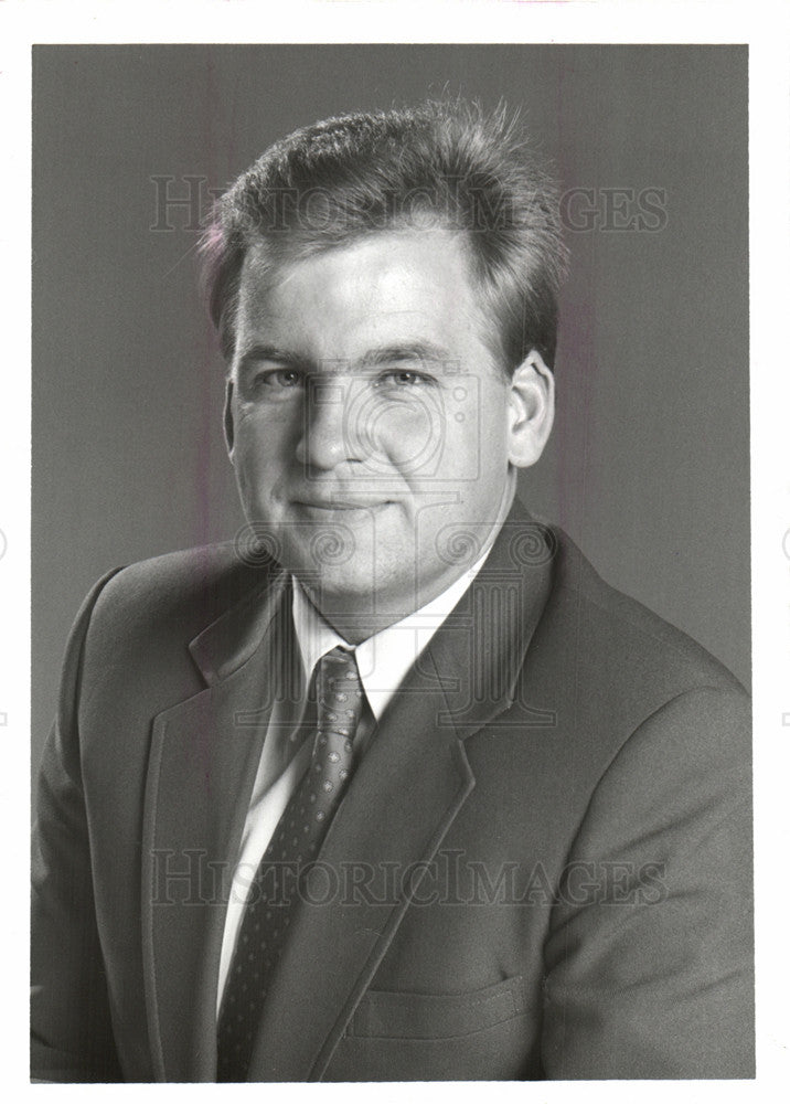 1998 Press Photo FRED HEUMANN   sports reporter 1957 - Historic Images