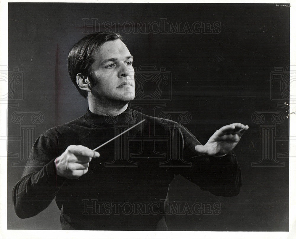 1970 Press Photo Pierre Hetu Pianist Conductor - Historic Images