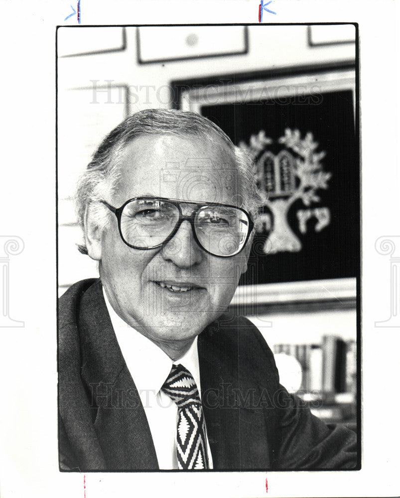 1986 Press Photo Rabbi Dr Joseph Herman Hertz - Historic Images