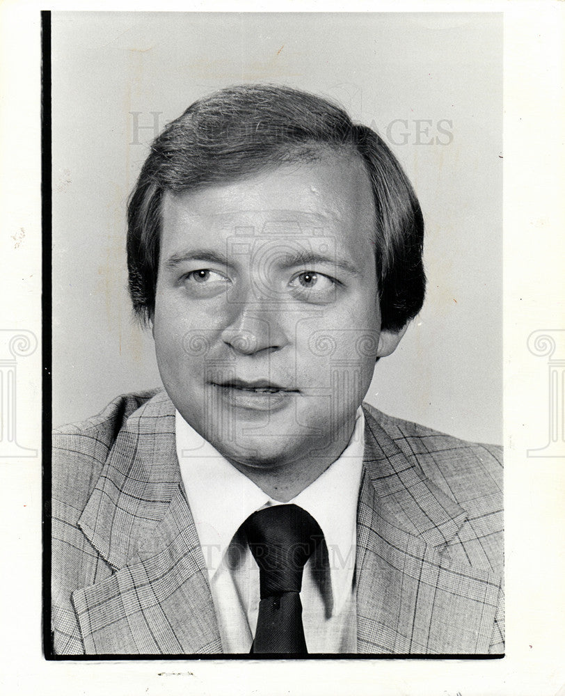 1980 Press Photo Dennis Hertel Politician - Historic Images