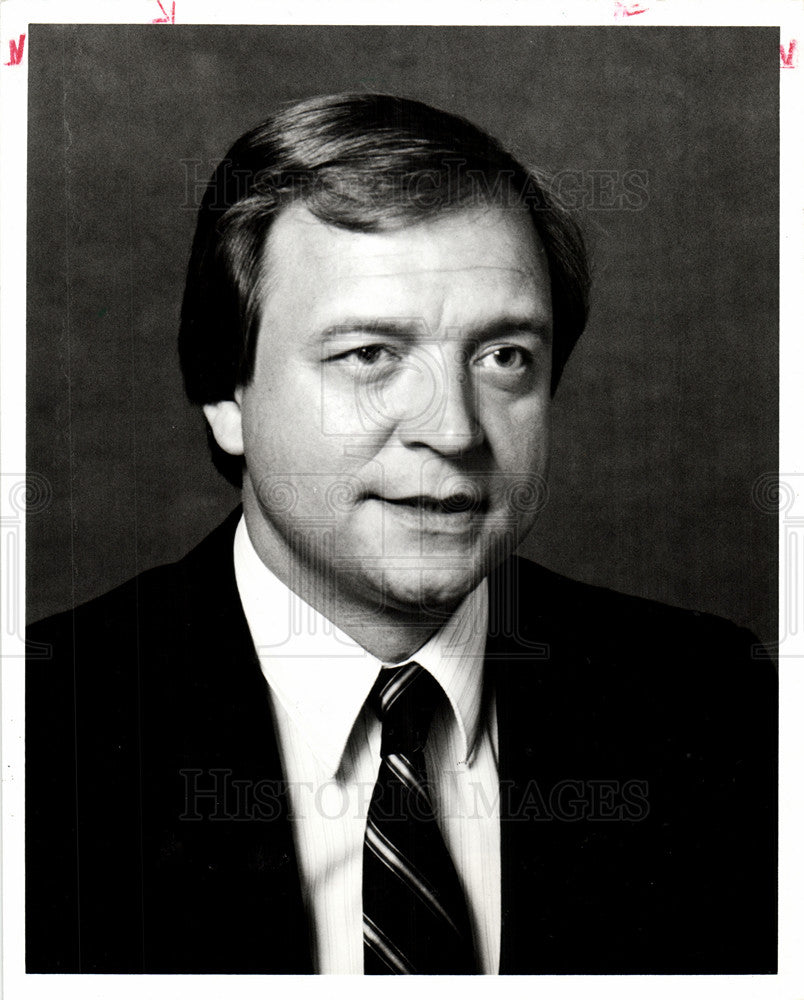 1983 Press Photo Dennis Hertel politician michigan - Historic Images