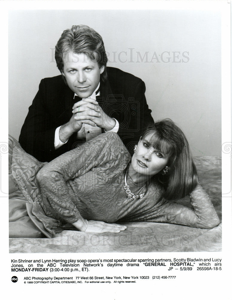 1990 Press Photo Herring American soap opera actress - Historic Images