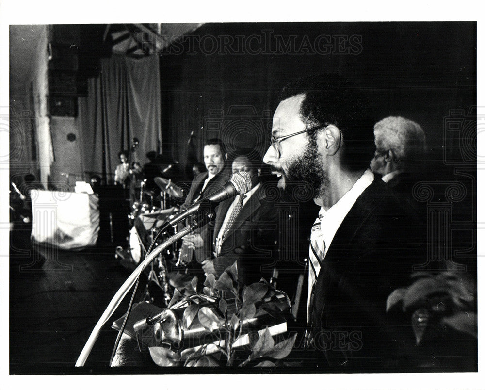 1982 Press Photo  Kim Heron Free Press Reporter - Historic Images