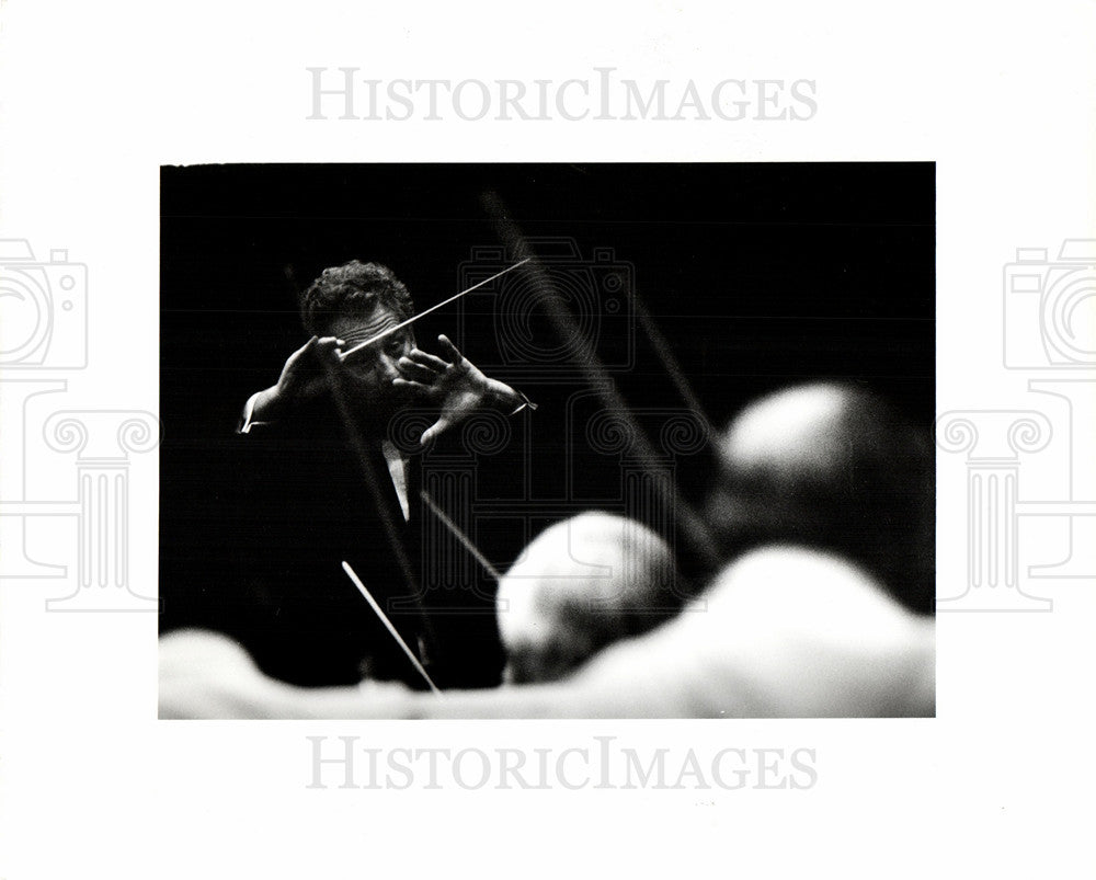 Press Photo G?nther detroit symphony orchestra - Historic Images