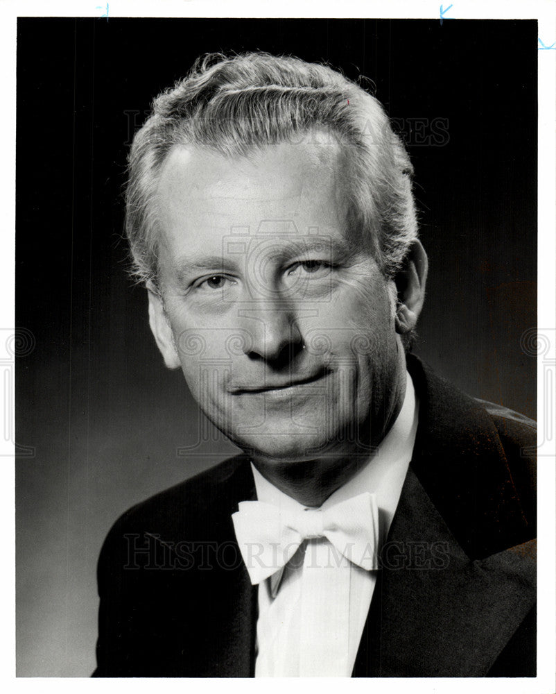 Press Photo G?nther Herbig German conductor. - Historic Images