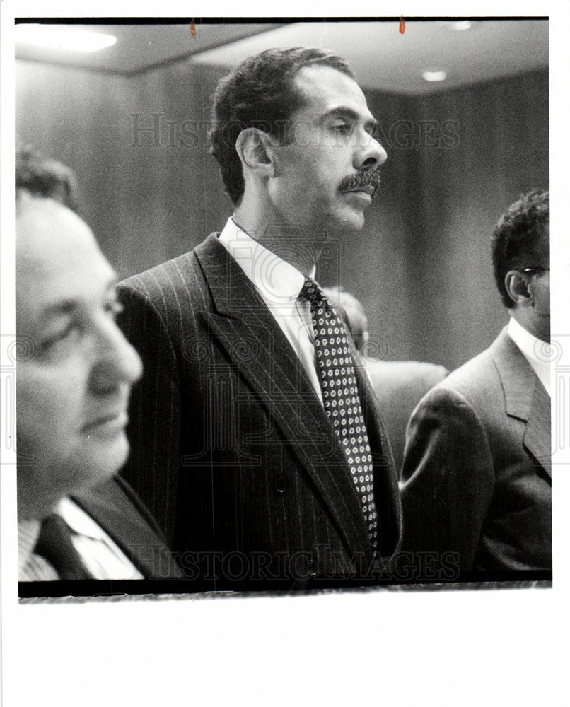 1989 Press Photo William Herbert  TIXON President - Historic Images
