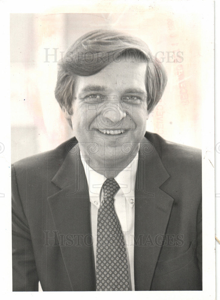 1984 Press Photo State Senator Paul Henry Grand Rapids - Historic Images