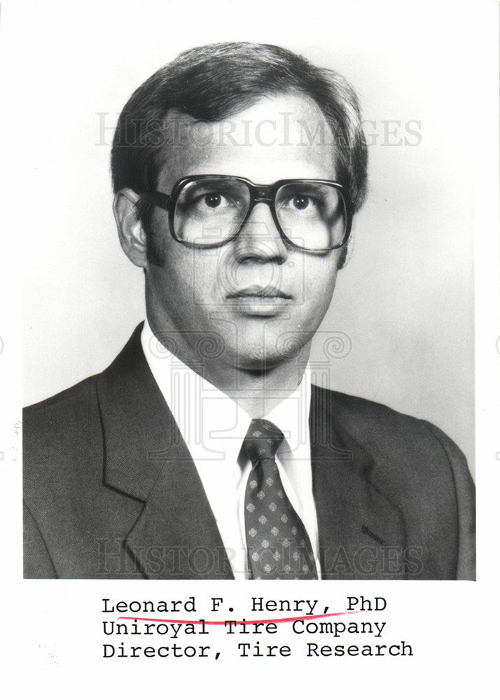 1991 Press Photo Leonard F. Henry - Historic Images