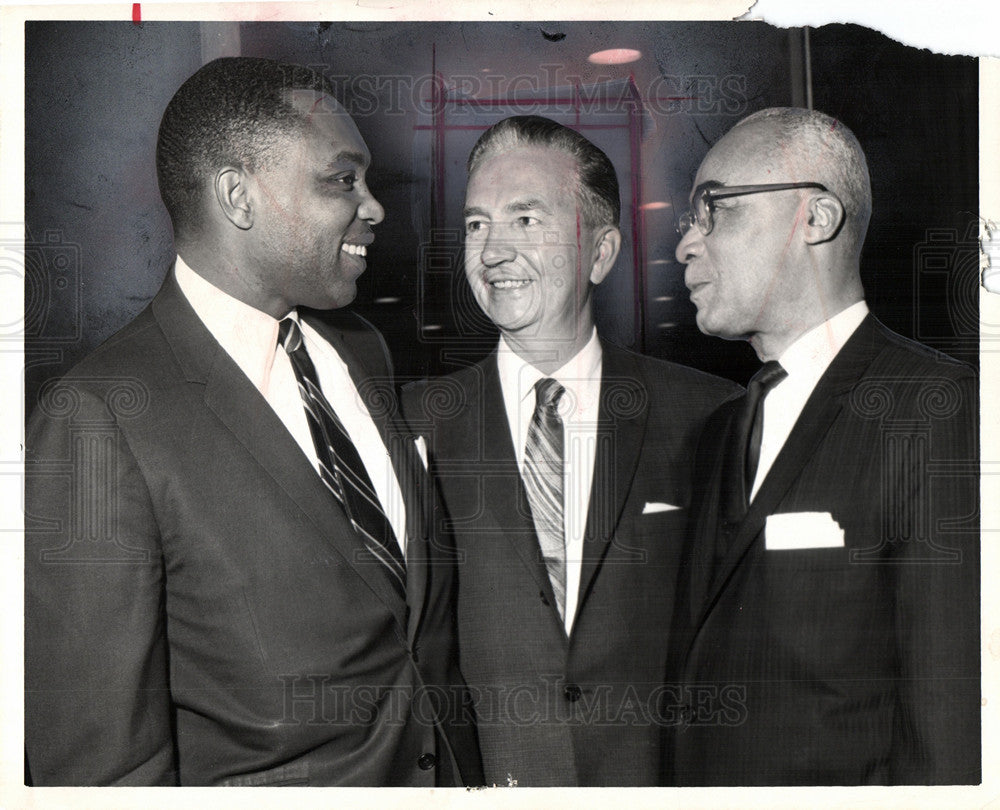 1965 Press Photo Negro collegeTaylor Les HillsJames - Historic Images