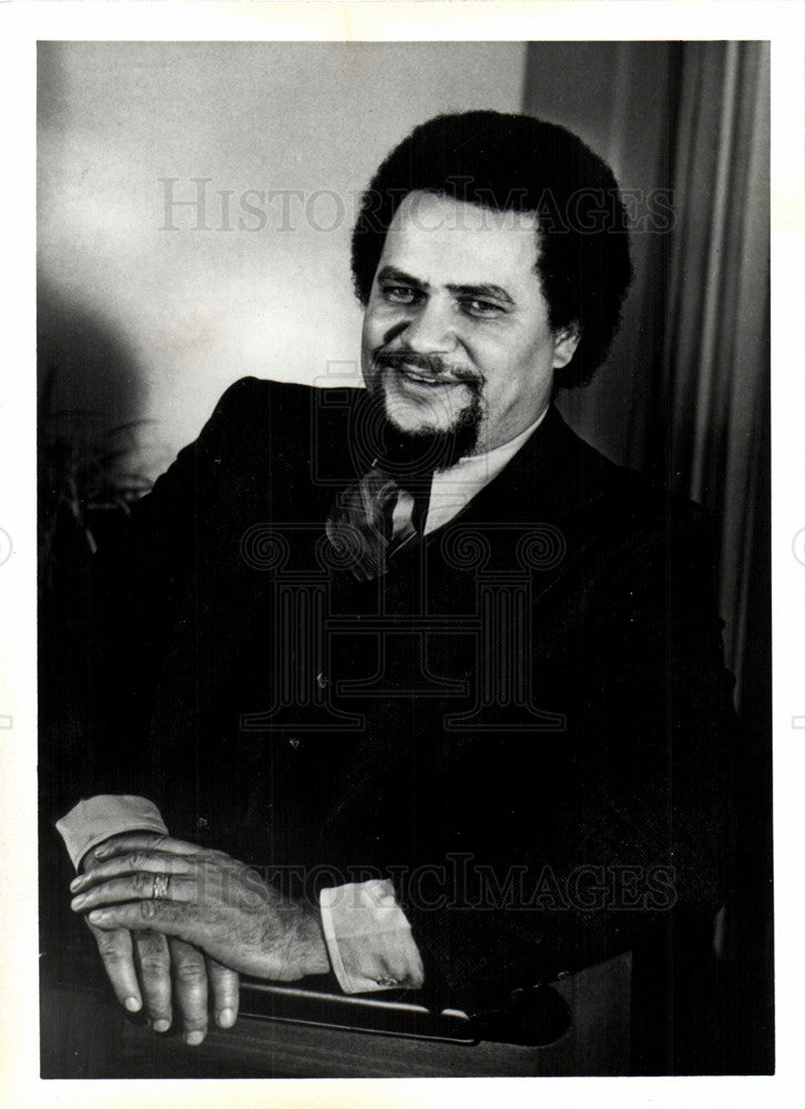 1979 Press Photo Dr. Asa Hilliard III education - Historic Images