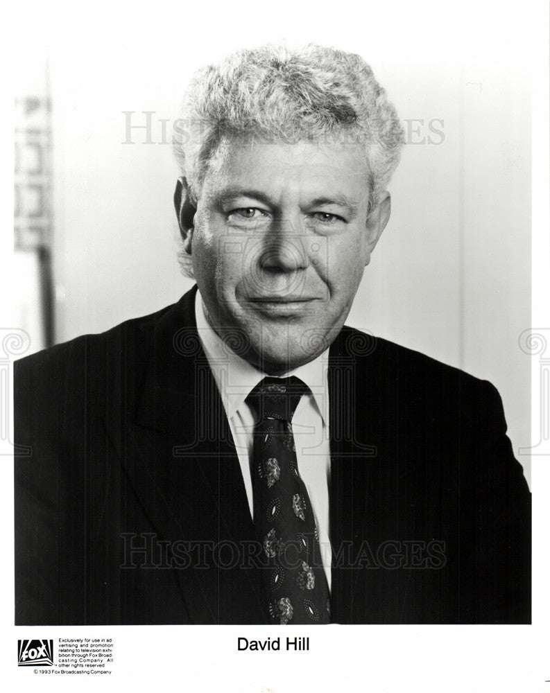 1994 Press Photo David Hill Fox Broadcasting chairman - Historic Images