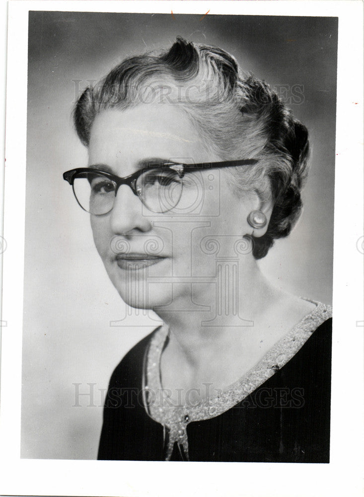 1979 Press Photo Ruth Haase Hilberry WSU President - Historic Images